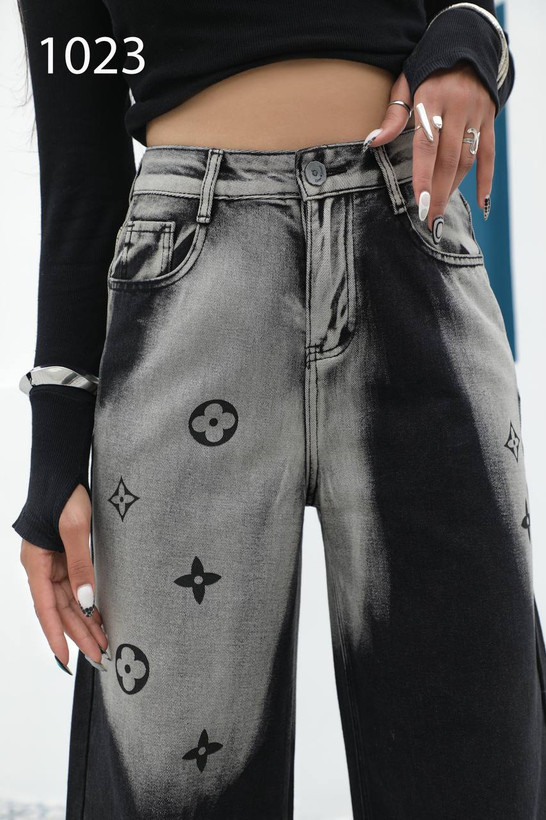 تنخور آزاد و ریزشی شلوار بگ زنانه Splashjeans